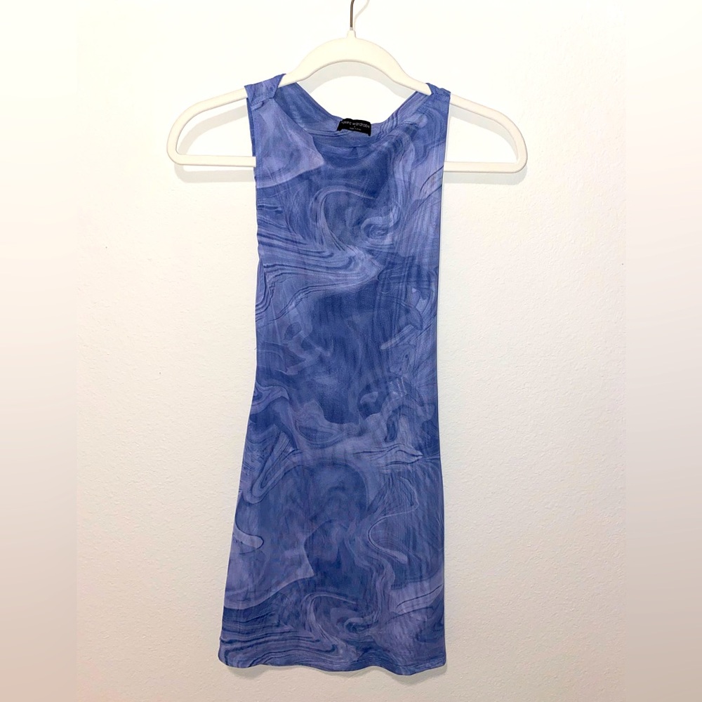 Naked wardrobe spring mini dress